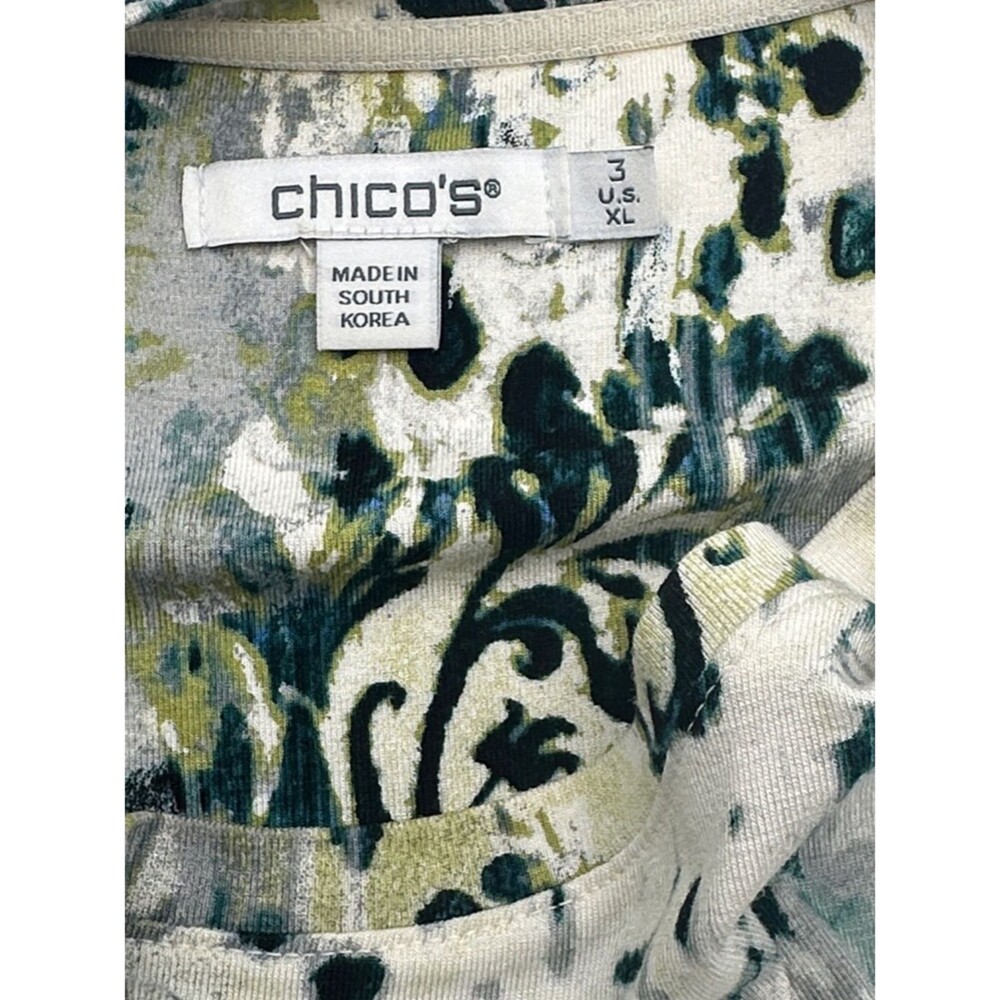 Touch of Cool™ Animal Print Layering Tee Size 3 (XL) Like New - Picture 11 of 15